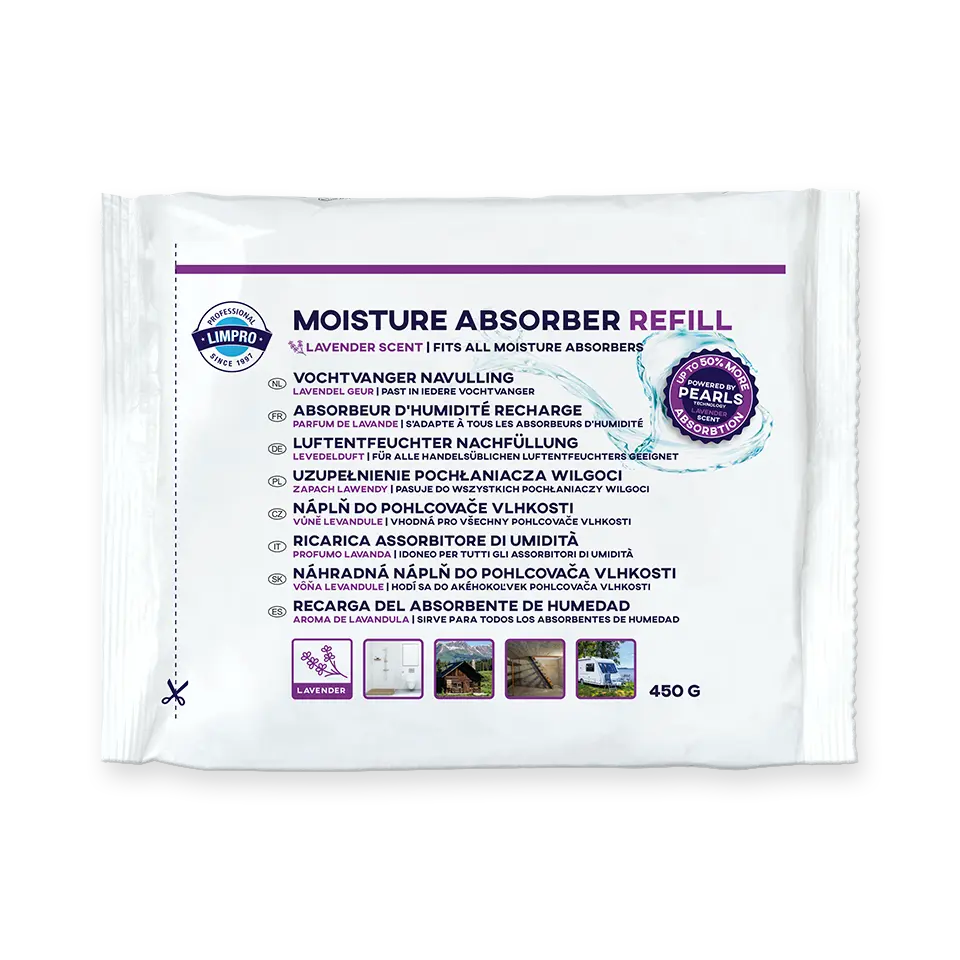 Поглинач вологи і запахів Стоп Волога наповнювач з антигрибковим та антибактеріальним ефектом з ароматом Лаванди