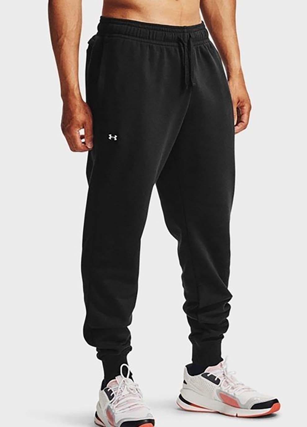 Спортивные штаны Under Armour UA Rival Fleece Joggers 3XL Черный (1357128-001 3XL)
