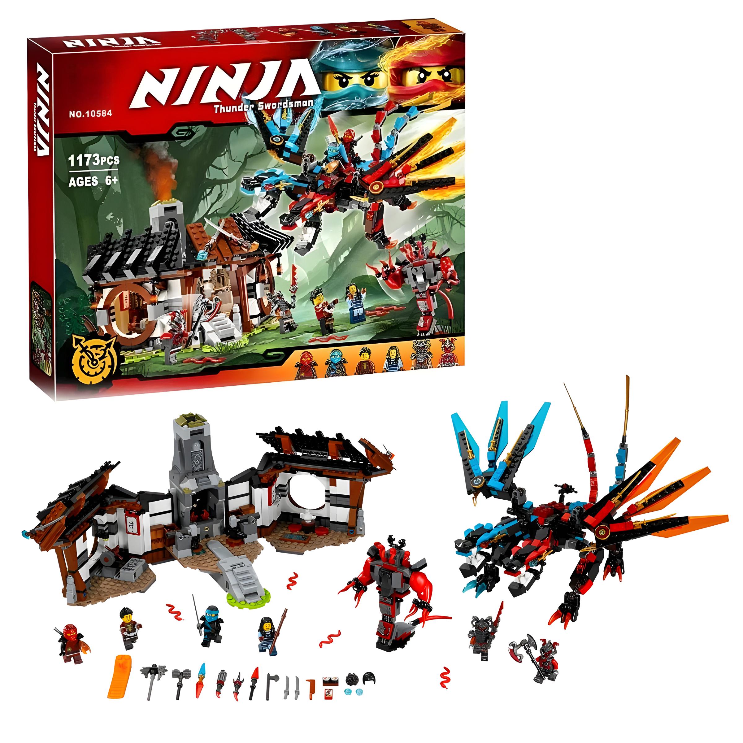 Конструктор Ninjago Кузница дракона 1173 детали (10584) - фото 3 Конструктор Ninjago Кузница дракона 1173 детали (10584) - фото 3