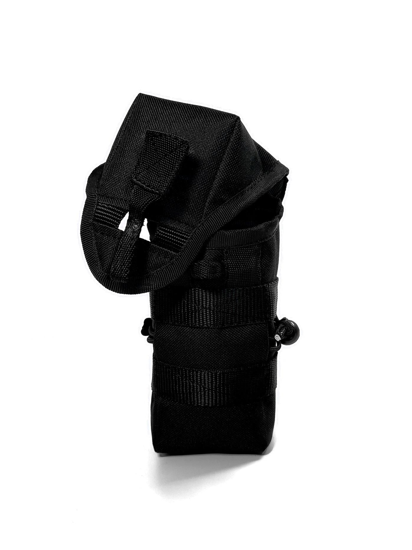 Подсумок ТТХ закрытый бесшумный одинарный для 2-х магазинов АК Оксфорд Черный (00002814)