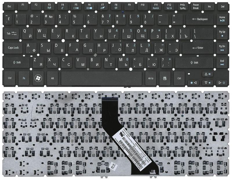 Клавиатура для ноутбука Acer Aspire V5-431/V5-431G/V5-431P/V5-431PG/V5-471/V5-471G/V5-471P Black