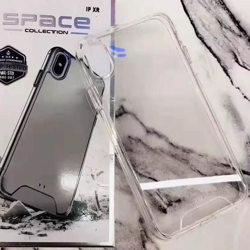 Противоударный чехол Epik для Apple iPhone XR (6.1") TPU Space Case transparent Прозрачный - фото 4