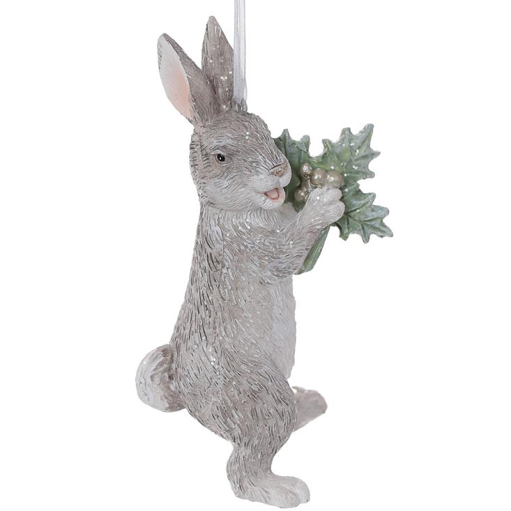 Декоративная фигурка на подвесе BonaDi Зайка (K07-211)