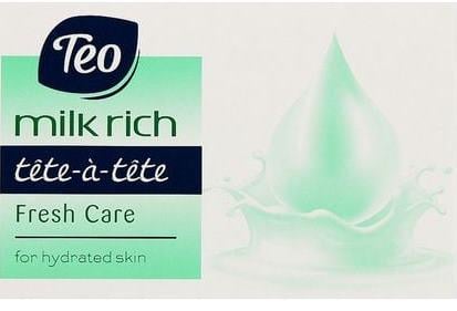 Мыло твердое ТЕО Tete-a-Tete Rich Milk Fresh Care 90 г (10222)