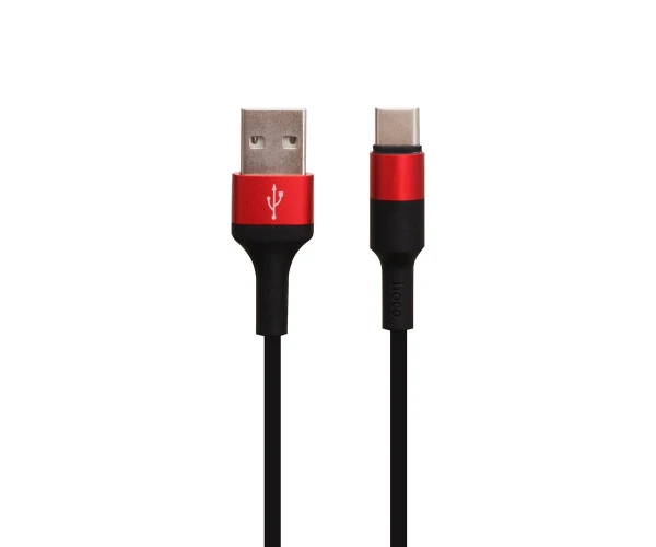 Кабель USB Hoco X26 Xpress Charging Type-C 1 м Black/Red Кабель USB Hoco X26 Xpress Charging Type-C 1 м Black/Red