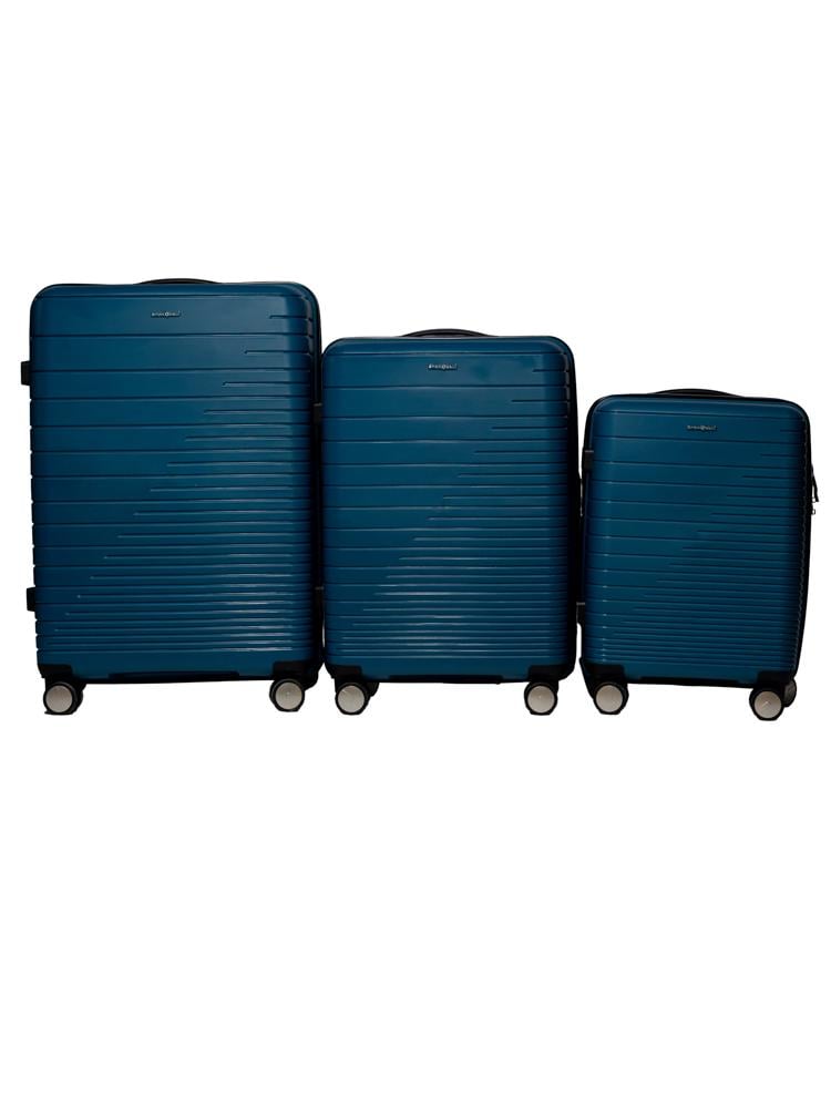Комплект валіз Snowball 33703 Морська хвиля (31218069)