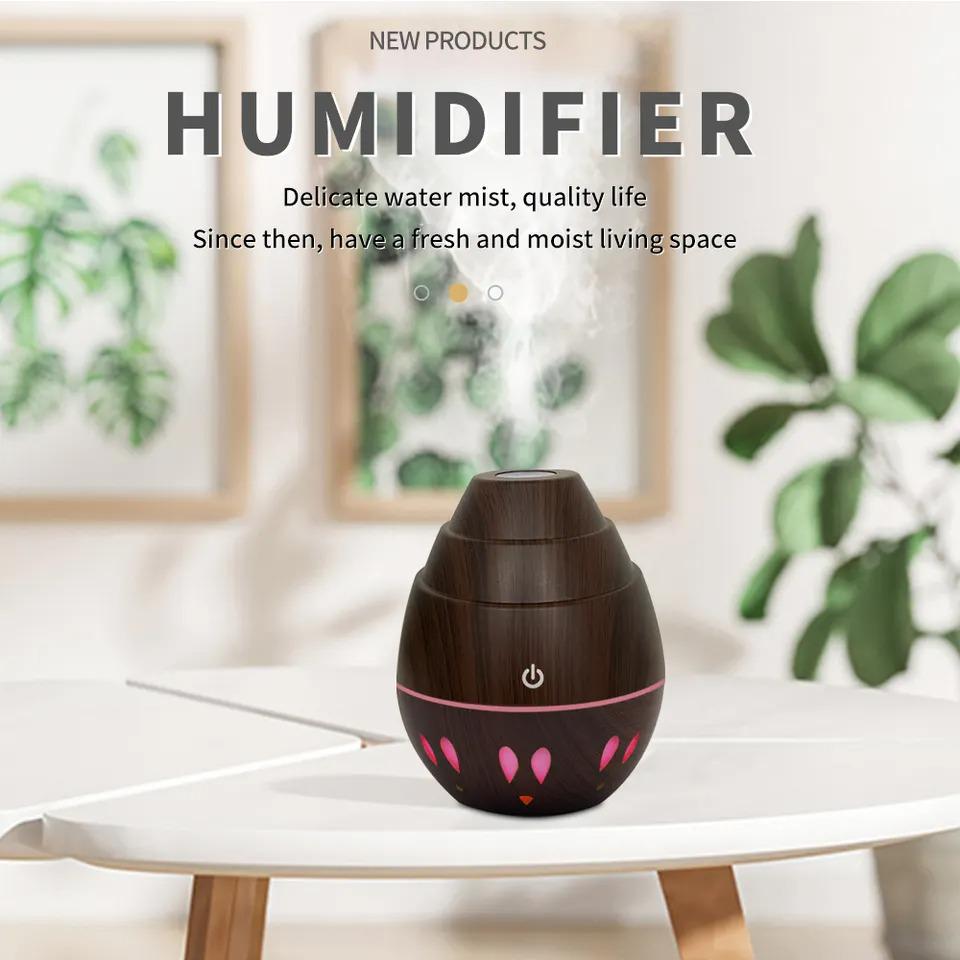 Увлажнитель воздуха Humidifier с подсветкой RGB 130 мл - фото 6