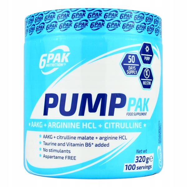 Комплекс предтренировочный 6Pak Pump Pak Lemon-pineapple 320 г (00000027521)