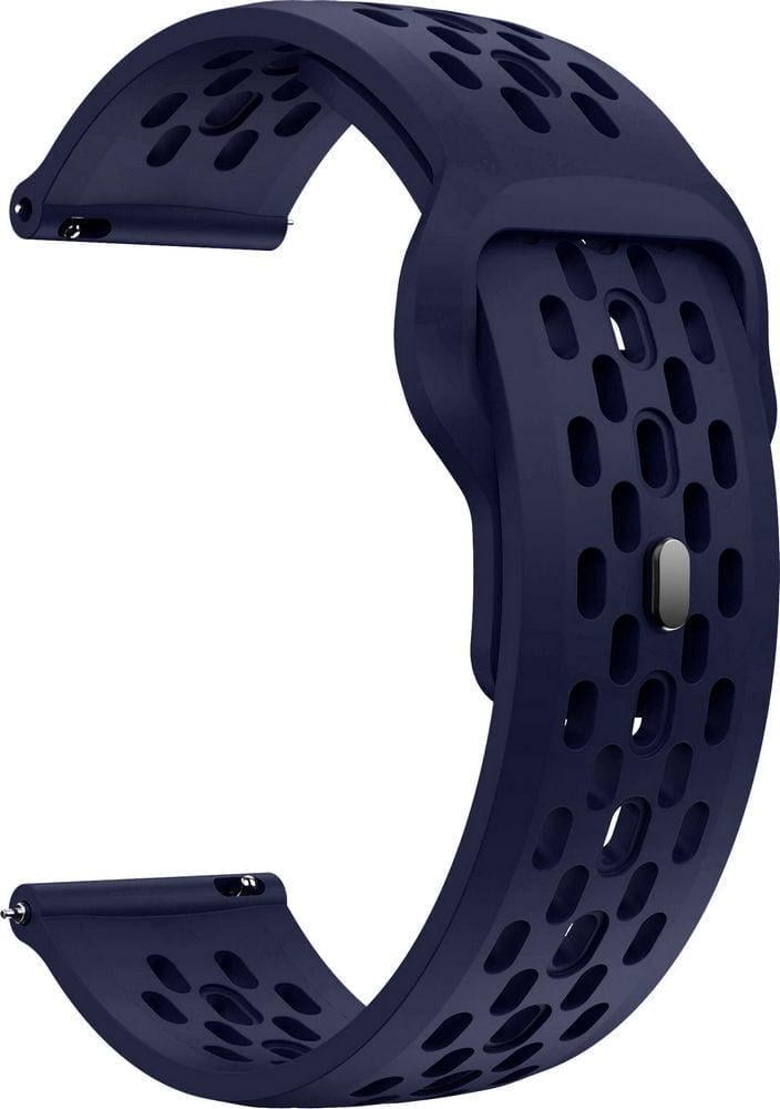 Ремешок силиконовый Liveunic для Xiaomi Watch S4 47 мм Midnight Blue (41951-4D)