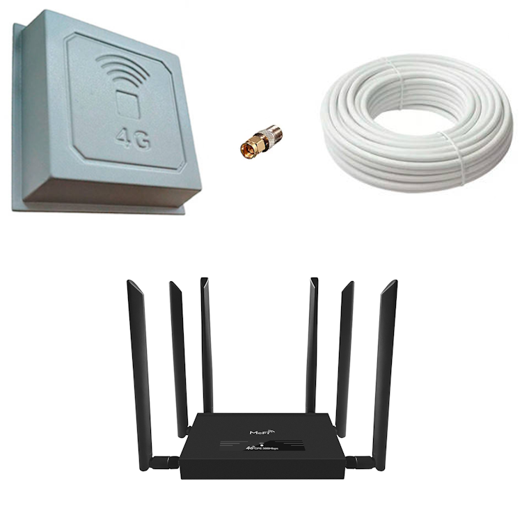 Роутер Tianjie R300 Pro 4G Wi-Fi с антенной 17 dB (537)