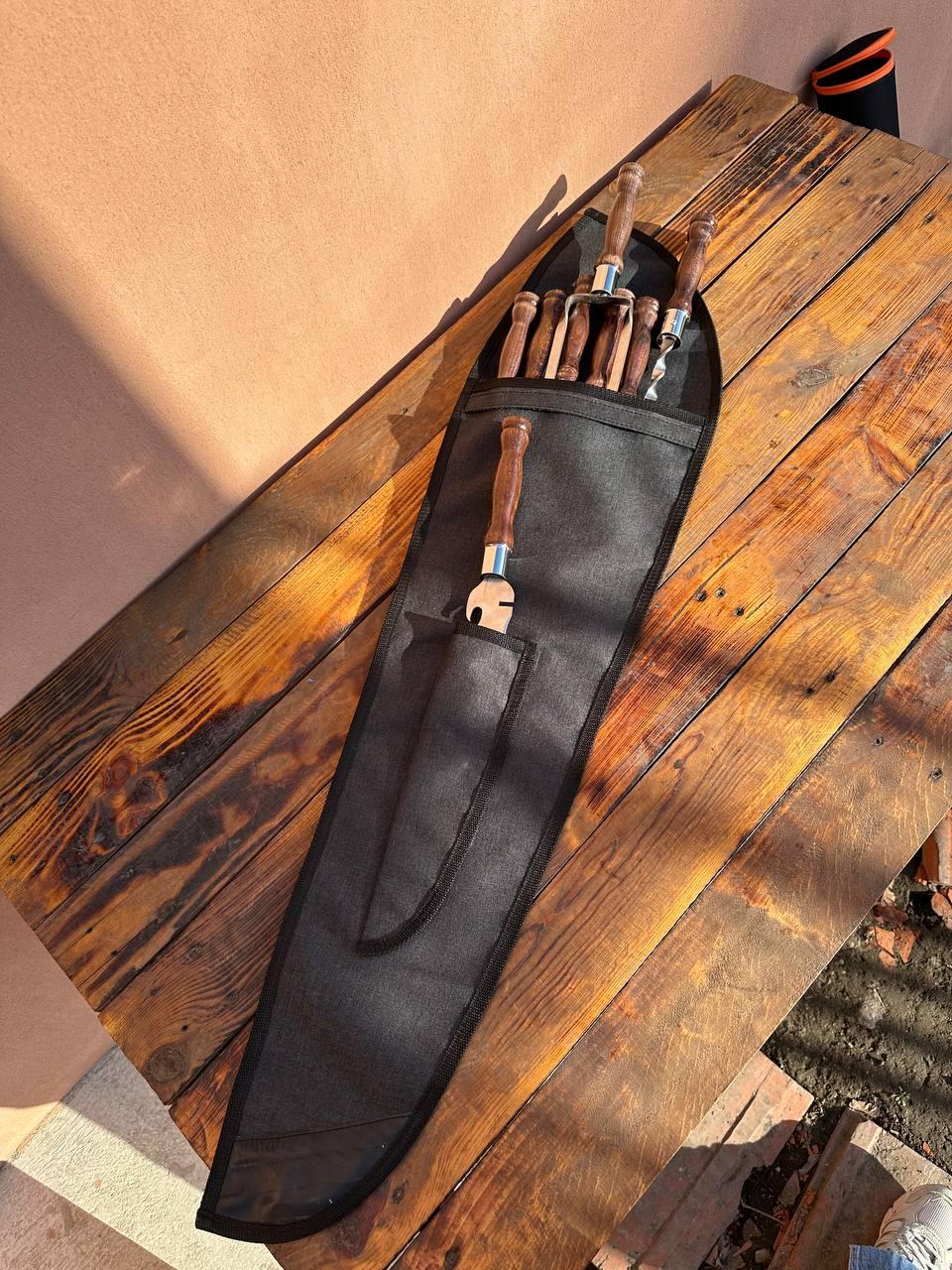 Комплект шампурів з чохлом 3 мм (2546513910) - фото 5 Комплект шампурів з чохлом 3 мм (2546513910) - фото 5