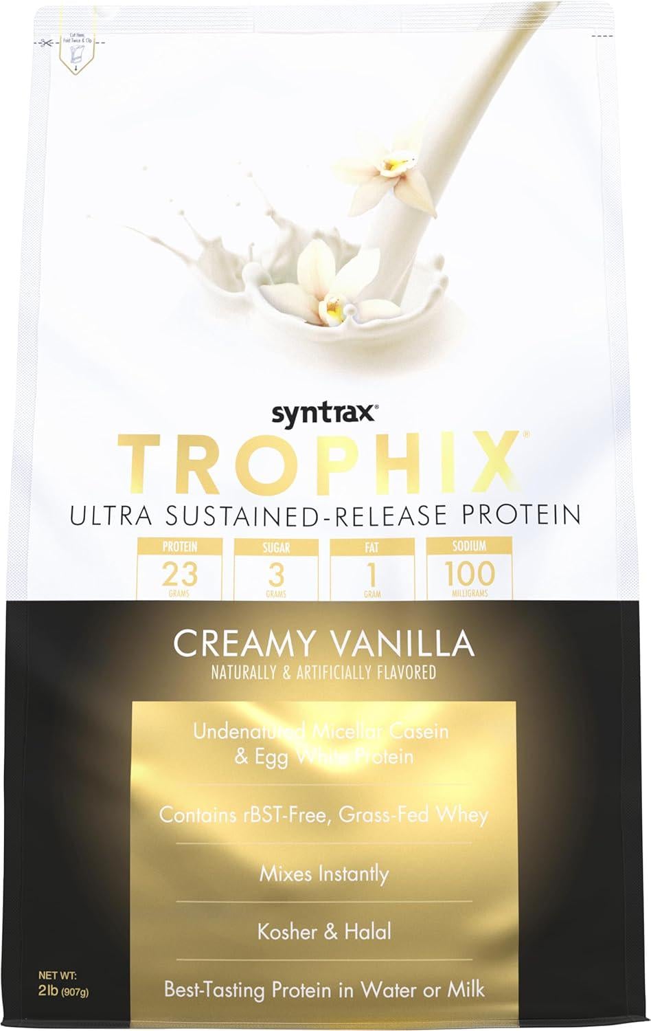 Протеин Syntrax Trophix Cream Vanilla 907 г