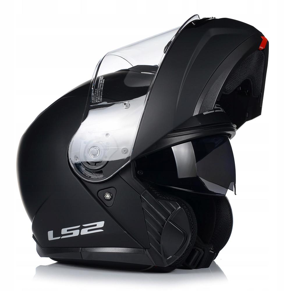 Мотошлем LS2 FF908 Strobe II Solid ECE 22.06 2XL Matt Black (29189) - фото 13