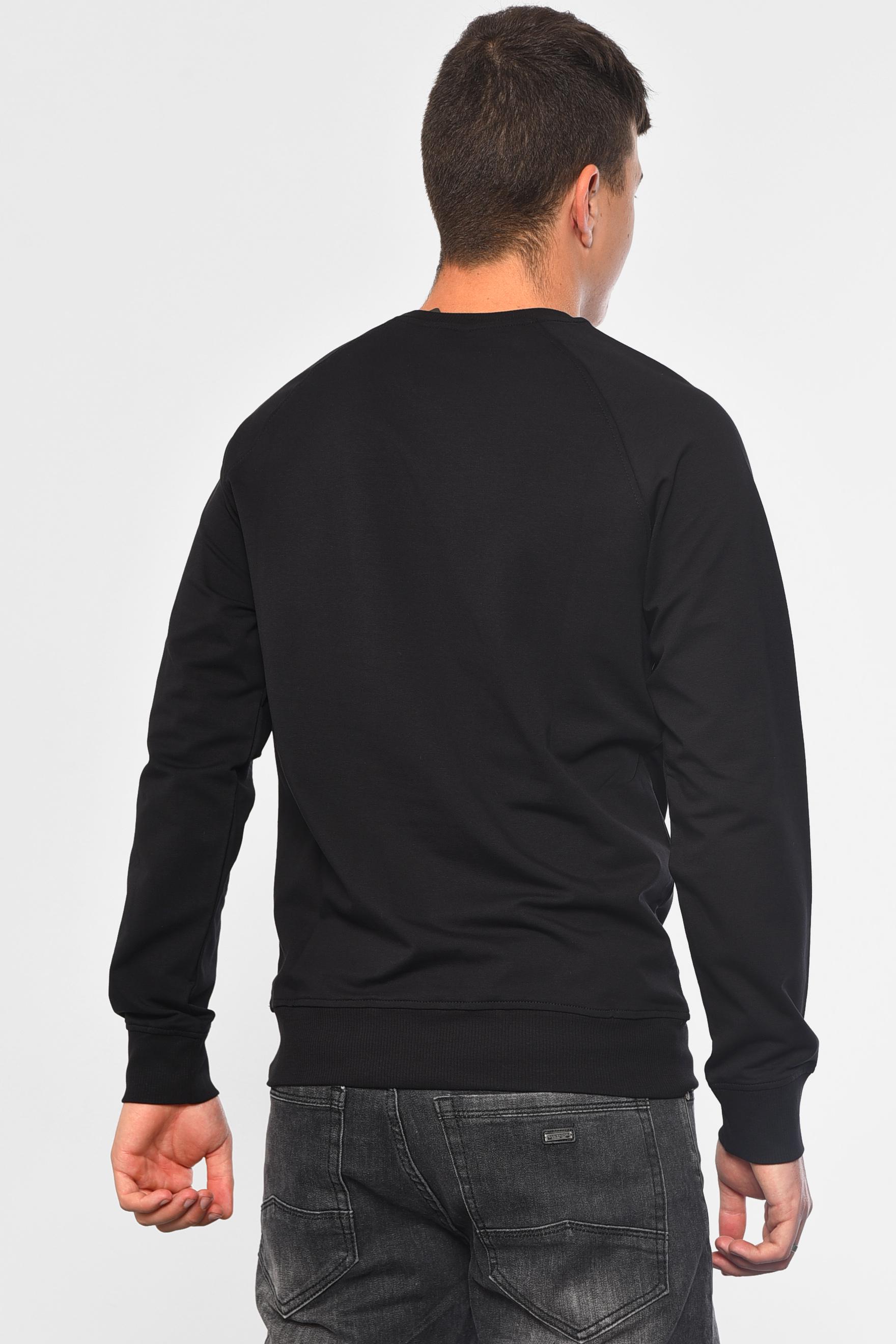 Свитшот мужской 2XL Черный (182187) - фото 3