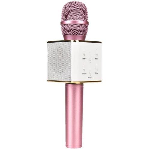 Микрофон для караоке Q7 Розовый (11496)