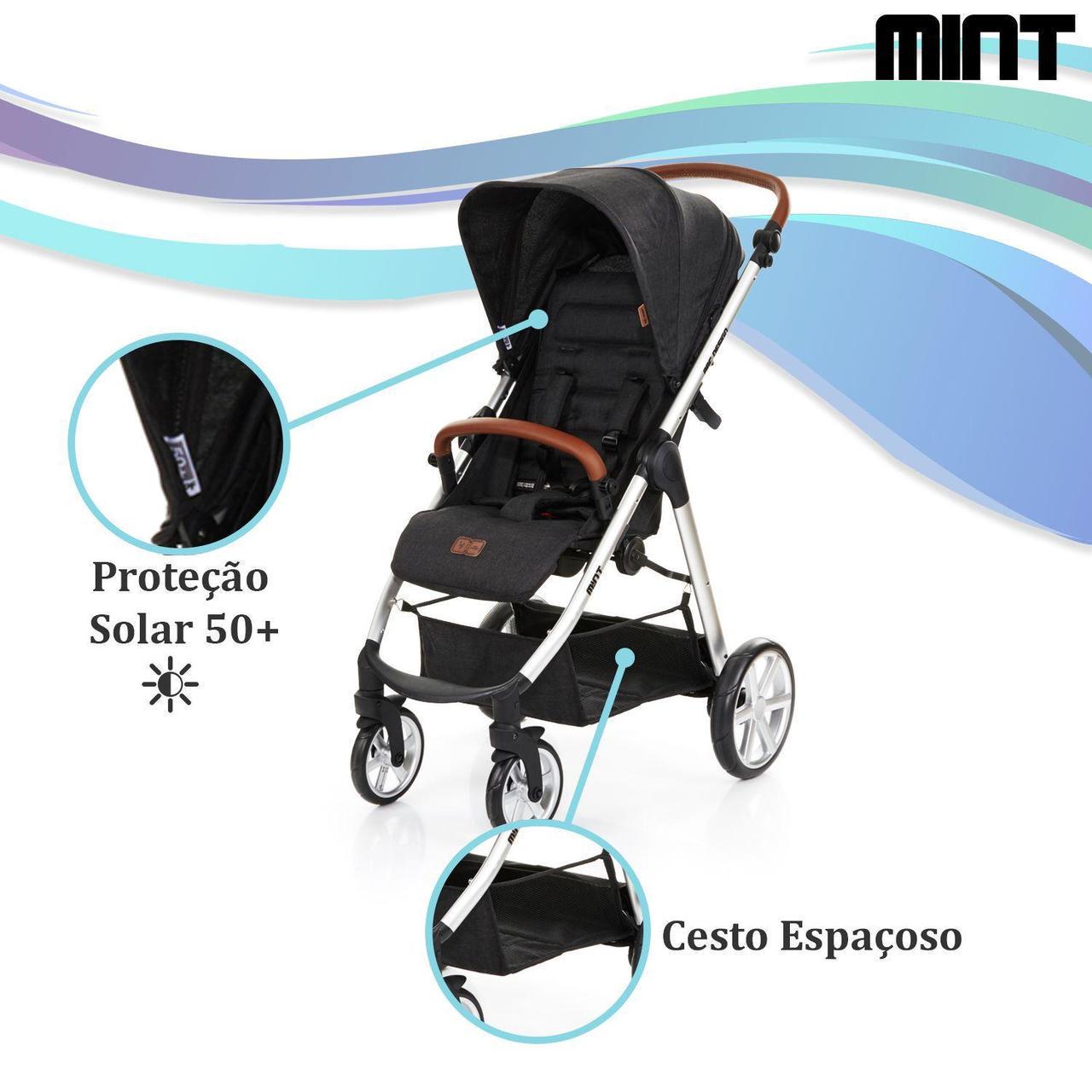 Коляска прогулочная ABC Design Mint Piano Черный (12000911/902) - фото 2