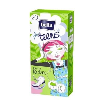 Ежедневные прокладки Bella panty for Teens Relax 20 шт. Ежедневные прокладки Bella panty for Teens Relax 20 шт.