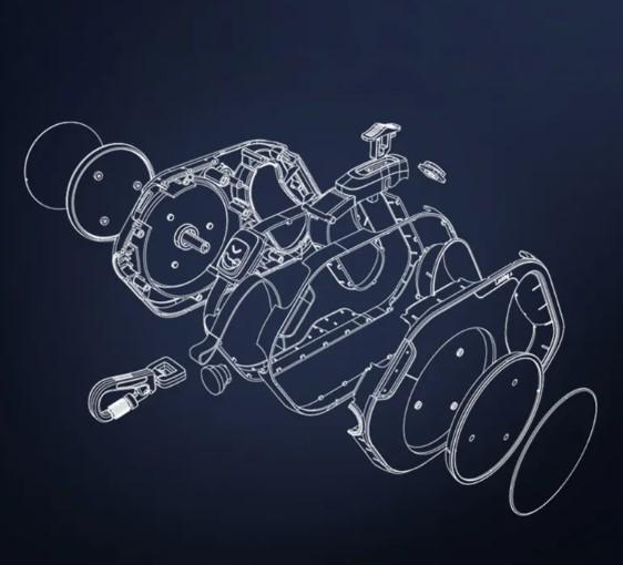 Рулетка повідець з фонариком автоматична на USB 5 м Фіолетовий - фото 2 Рулетка повідець з фонариком автоматична на USB 5 м Фіолетовий - фото 2