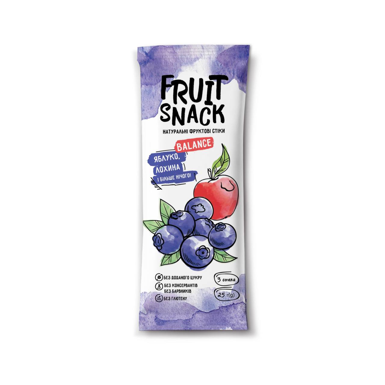 Пастила FRUIT SNACK BALANCE 25 г (FS-09009)