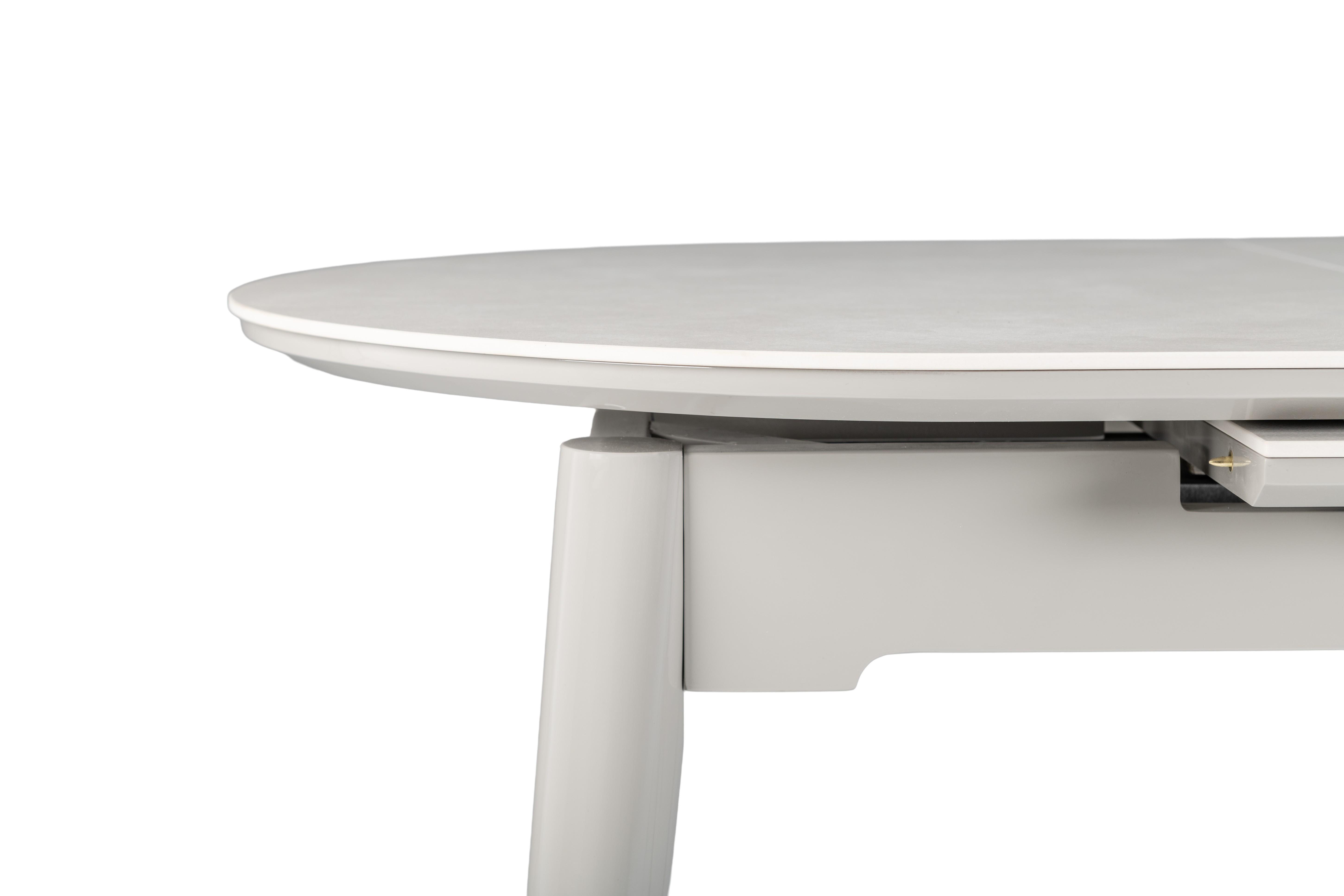 Обеденный стол раздвижной Ветро 1100-1400x750x760 мм Бардильо лайт/Серый (TМ-85) - фото 4 Обеденный стол раздвижной Ветро 1100-1400x750x760 мм Бардильо лайт/Серый (TМ-85) - фото 4