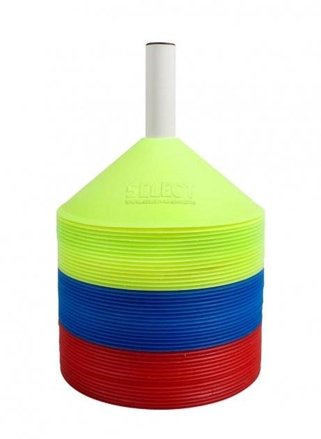 Набор маркеров Select Marker Set 48 plastic holder Красный/Желтый/Синий (OSFM 7495100048)