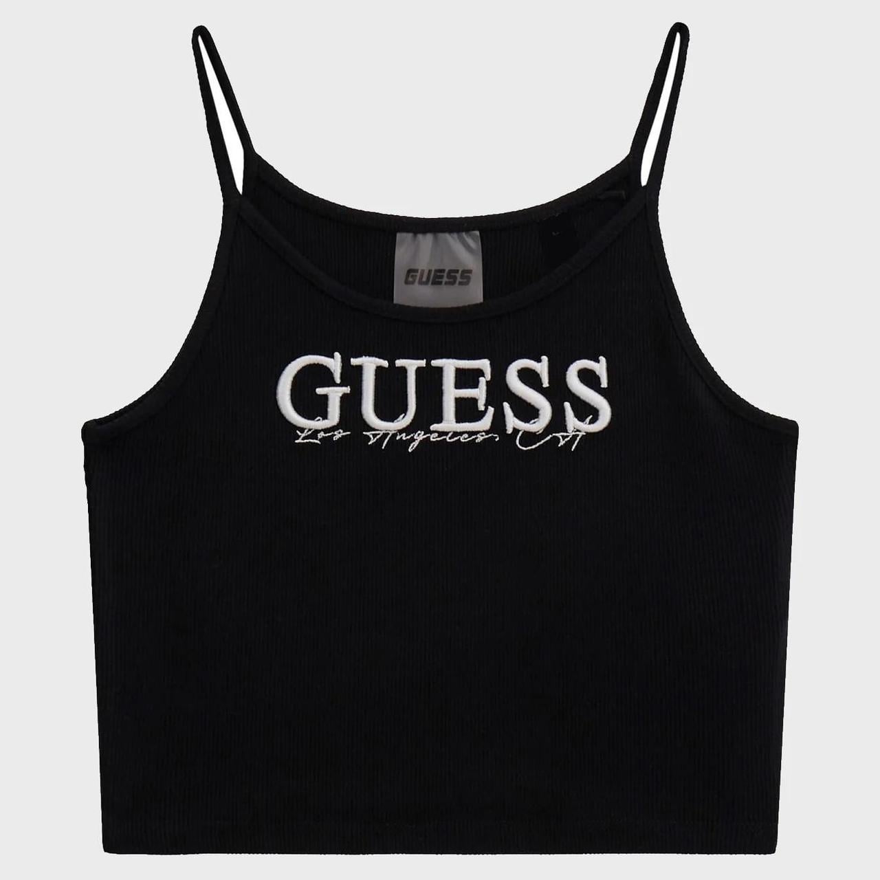 Топ GUESS J5GI37K8RT2 JBLK 158-164 см 13-14 років чорний (32540228)