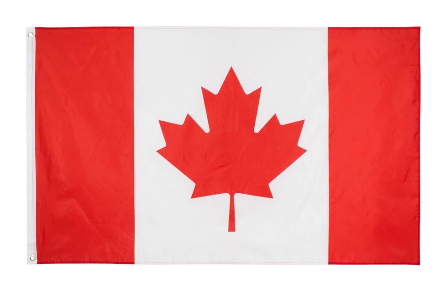 Флаг Канады полиэстер 150х90 см (VA-Canadian flag)