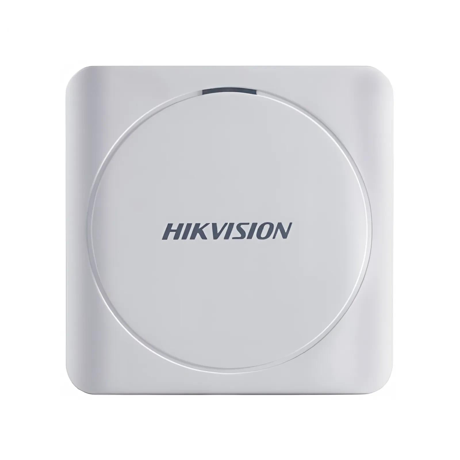 Считыватель доступа RFID по карте Hikvision DS-K1801E Em-Marine защита IP65 Белый (f534334b)