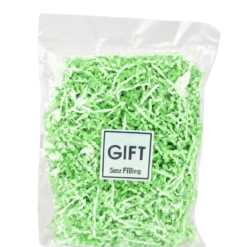 Декоративная бумага для наполнения подарков R96458 100 г Салатовый (30651728)