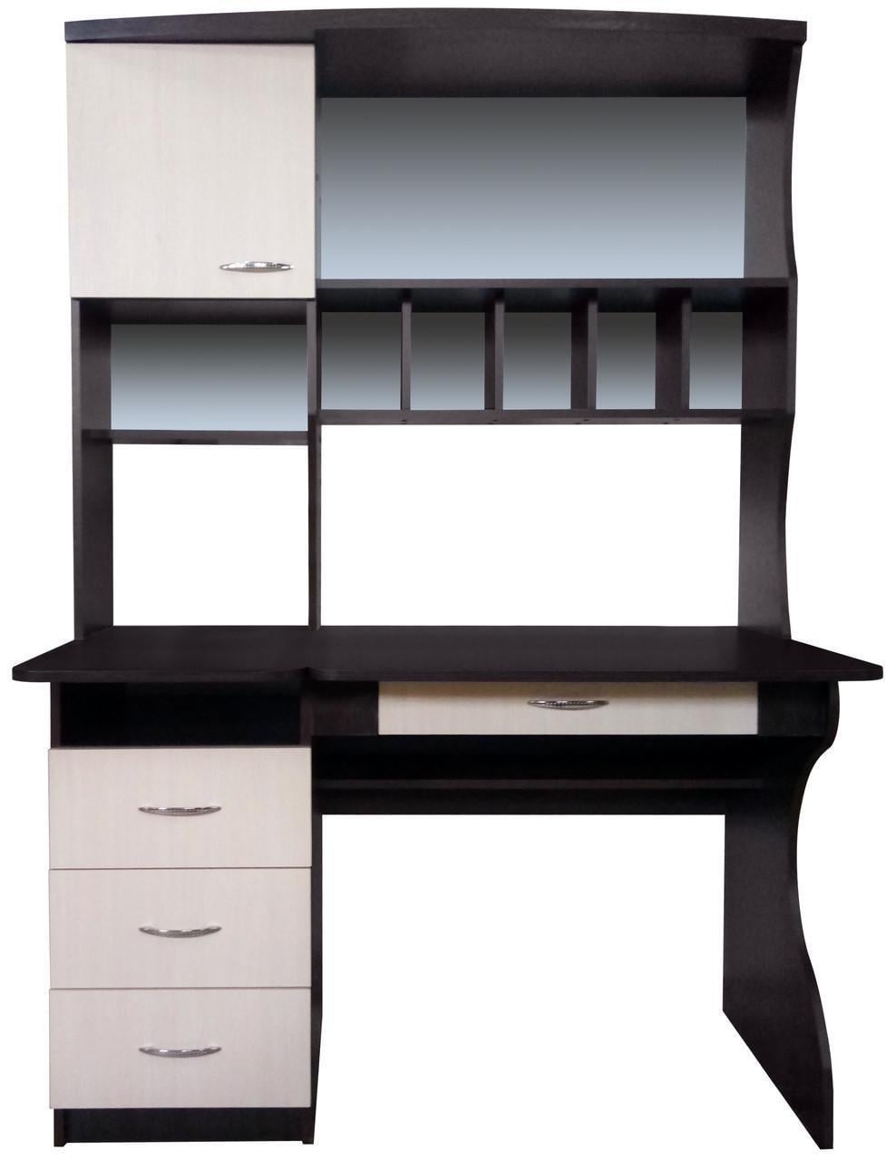 Стол для ноутбука МАКСИ-МЕбель (СДО) Вираж Венге Магия/Дуб молочный (9311)