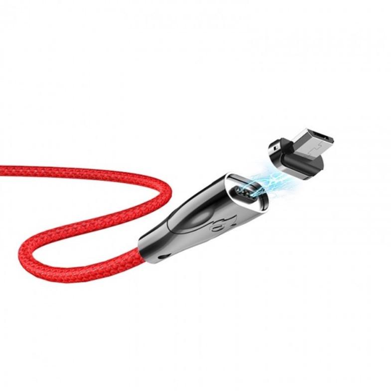 Кабель USB Hoco U75 Magnetic Micro 1,2 м Red