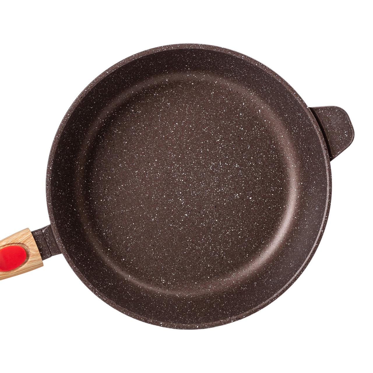 Сковорода універсальна MGC алюмінієва 28 см зі знімною ручкою - фото 2 Сковорода універсальна MGC алюмінієва 28 см зі знімною ручкою - фото 2