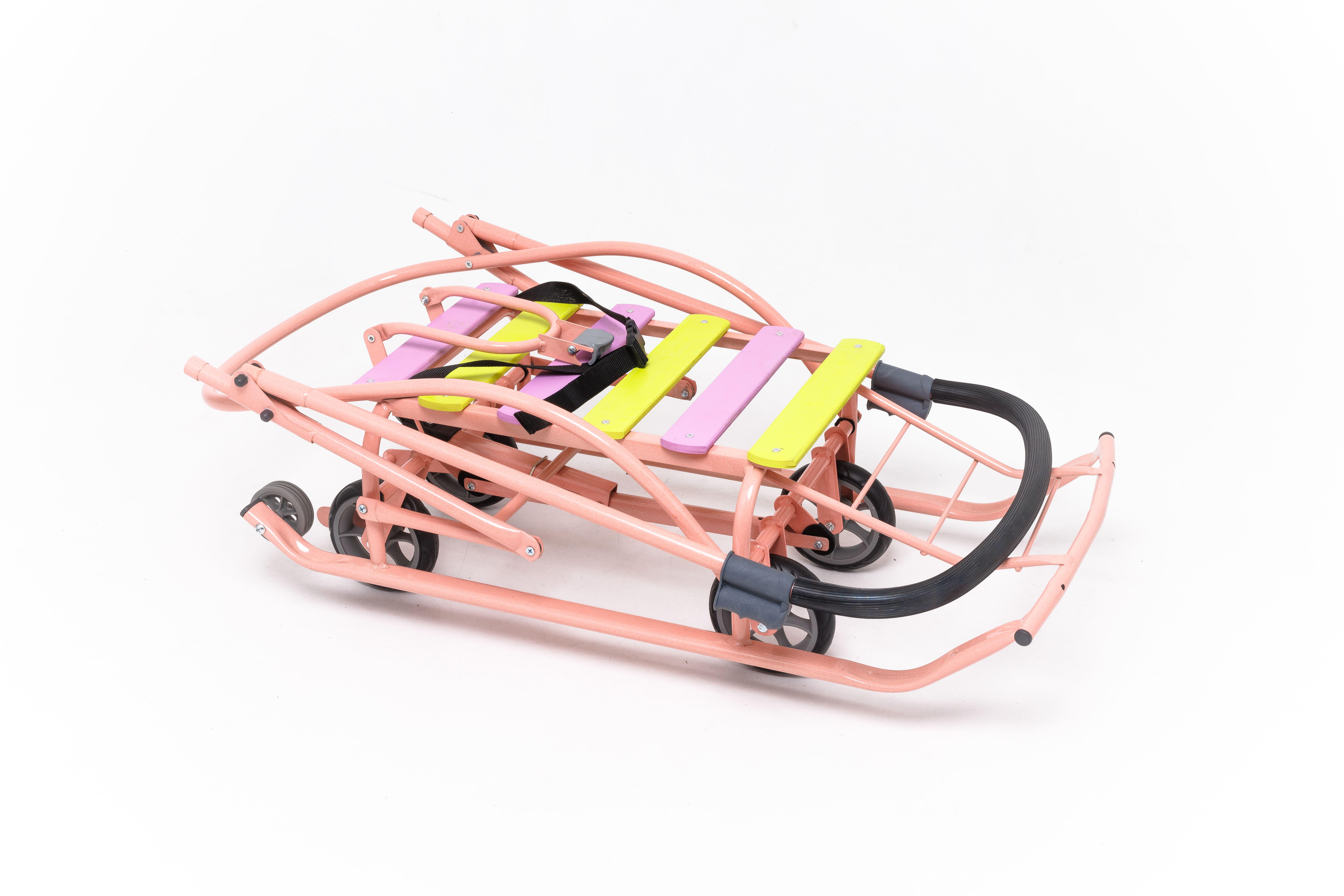 Санки-трансформер детские Мрія 2024 Пудровый - фото 2 Санки-трансформер детские Мрія 2024 Пудровый - фото 2