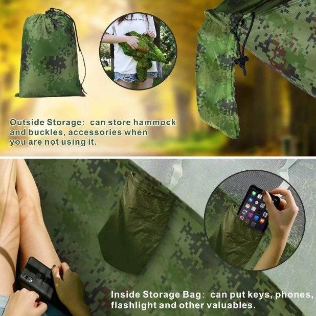 Гамак-спальный мешок с москитной сеткой (5002) - фото 7