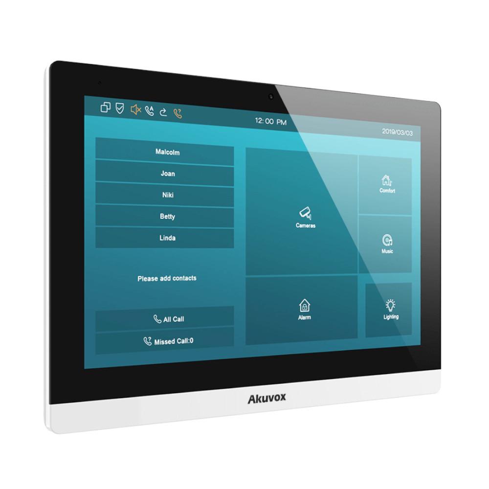 Відеодомофон-IP Akuvox C317A Black - фото 2