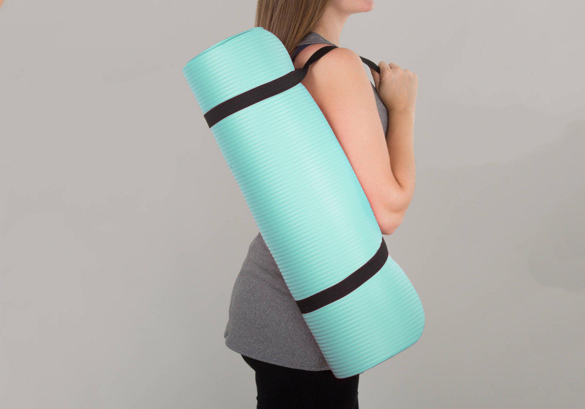 Килимок для йоги EasyFit NBR SOFT-Touch 10 мм М'ятний - фото 3 Килимок для йоги EasyFit NBR SOFT-Touch 10 мм М'ятний - фото 3