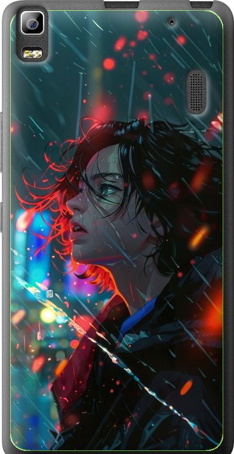 Чехол на Lenovo K3 Note K50-T5 Ночные огни (6096t-141-42517)