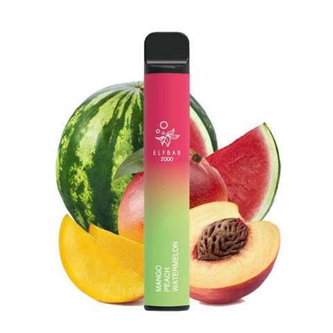 Одноразовая сигарета Elf bar 2000 Mango/Peach/Watermelon (6784263)