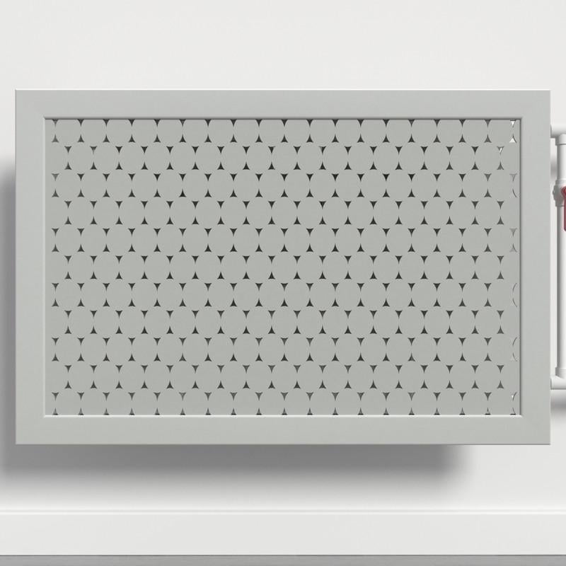 Решетка-экран на батарею SMARTWOOD 900 мм Серый Бетон (R20823109)