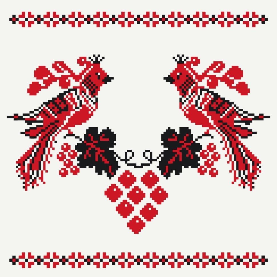 Картина по номерам ART CRAFT Свадебный орнамент 30х30 см (13037-AC)