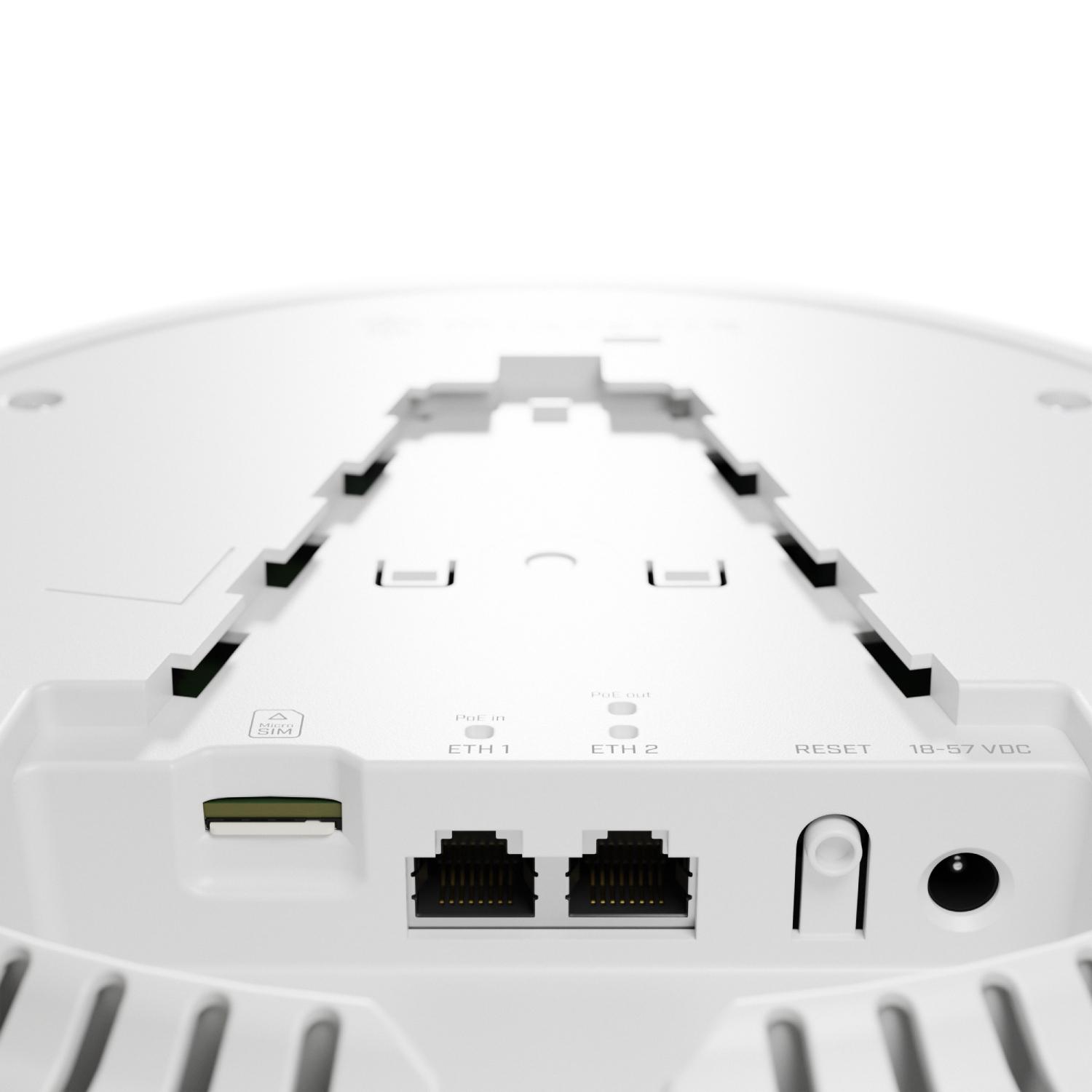 Точка доступа Wi-Fi Mikrotik cAP LTE12 ax 2,4/5 ГГц White (cAPGi-5HaxD2HaxD&EG12-EA) - фото 3