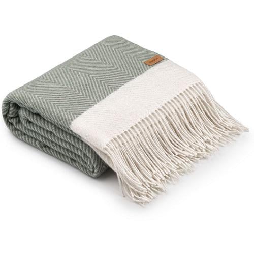 Плед Ardesto Leonardo Bianco 140x200 см Зелений (ART0504LB) - фото 6 Плед Ardesto Leonardo Bianco 140x200 см Зелений (ART0504LB) - фото 6