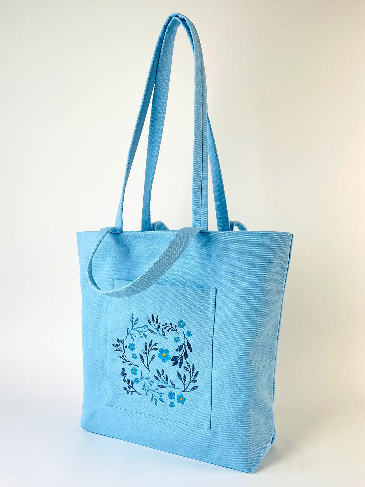 Шопер Alba Soboni 230002 Голубой - фото 2 Шопер Alba Soboni 230002 Голубой - фото 2