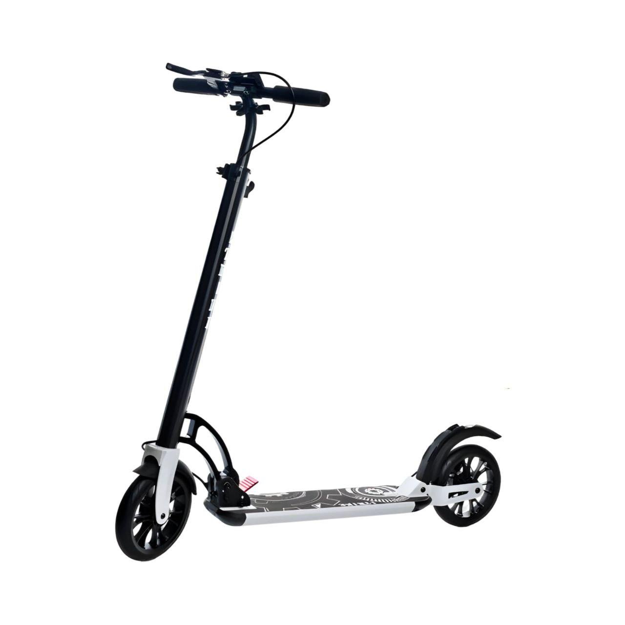 Самокат складной SR 2-080-W колеса ПУ 200 мм/амортизатор/дисковый тормоз/замок Белый (25668502) - фото 1 Самокат складной SR 2-080-W колеса ПУ 200 мм/амортизатор/дисковый тормоз/замок Белый (25668502) - фото 1