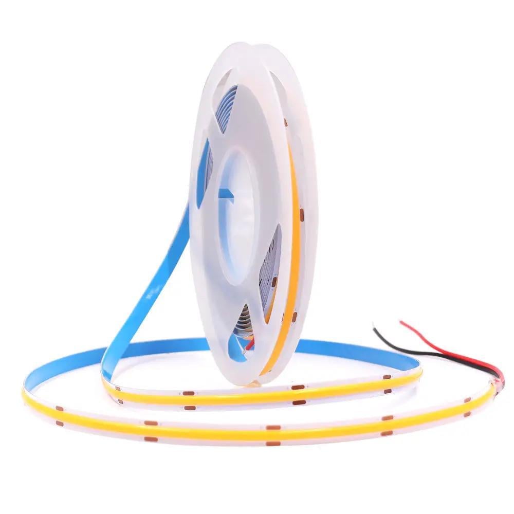 Світлодіодна лінійка AVT СОВ 12V 256LED/м IP20 5 м Білий нейтральний (1022431)