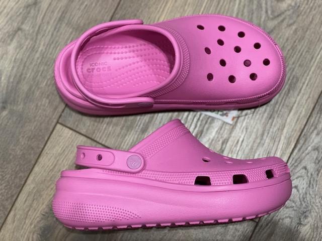 Сабо Crocs Cutie Crush р. J6/EUR 38-39 Taffy pink (11909496) - фото 7