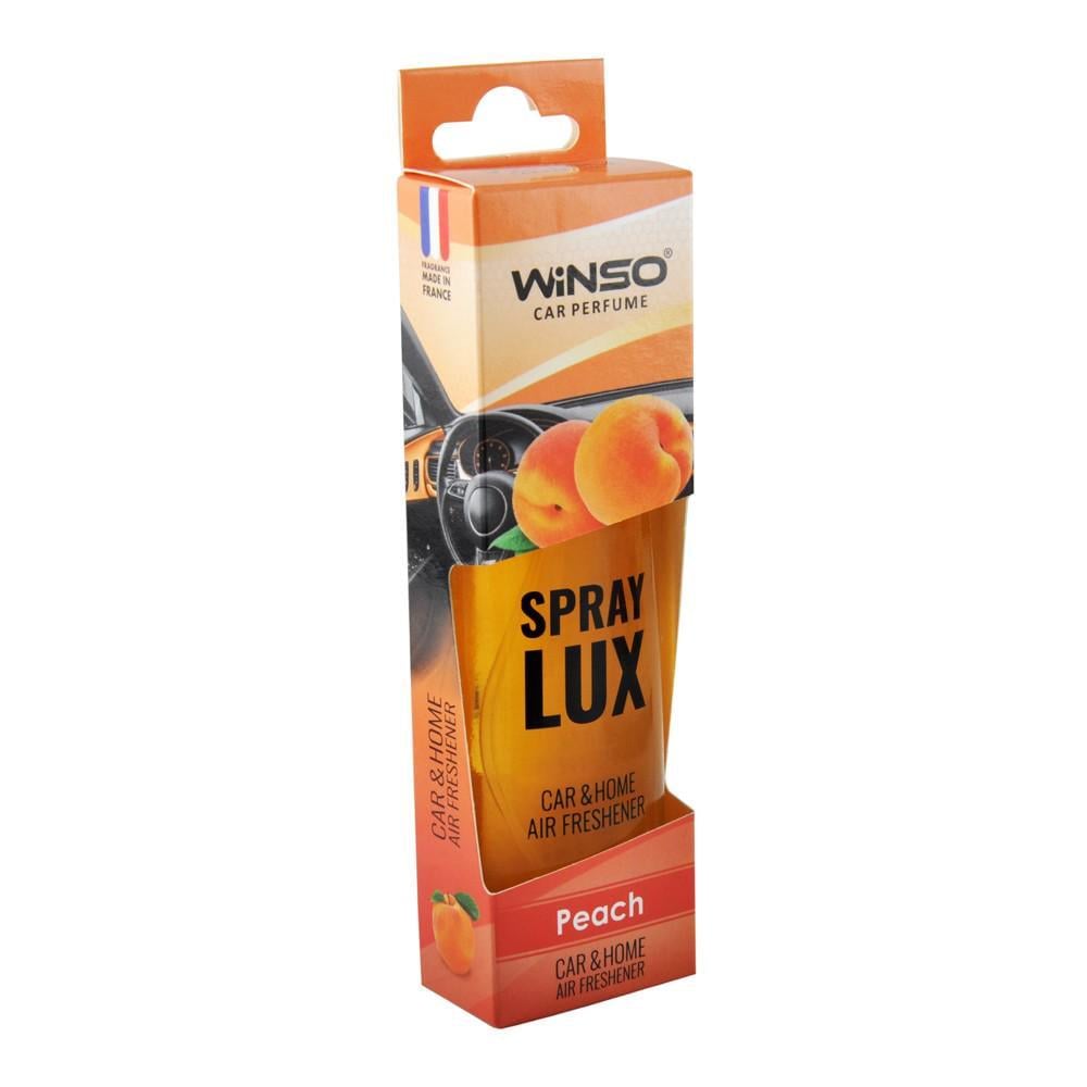 Ароматизатор для автомобіля WINSO Spray Lux Peach 55 мл (532160)