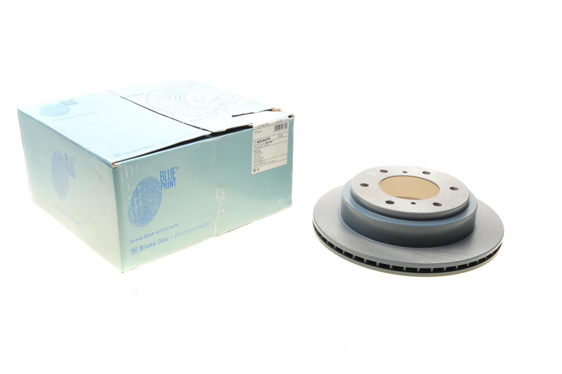 Диск тормозной задний BLUE PRINT для Mitsubishi Pajero/Montero 00-12 300x22 мм (ADC44379)