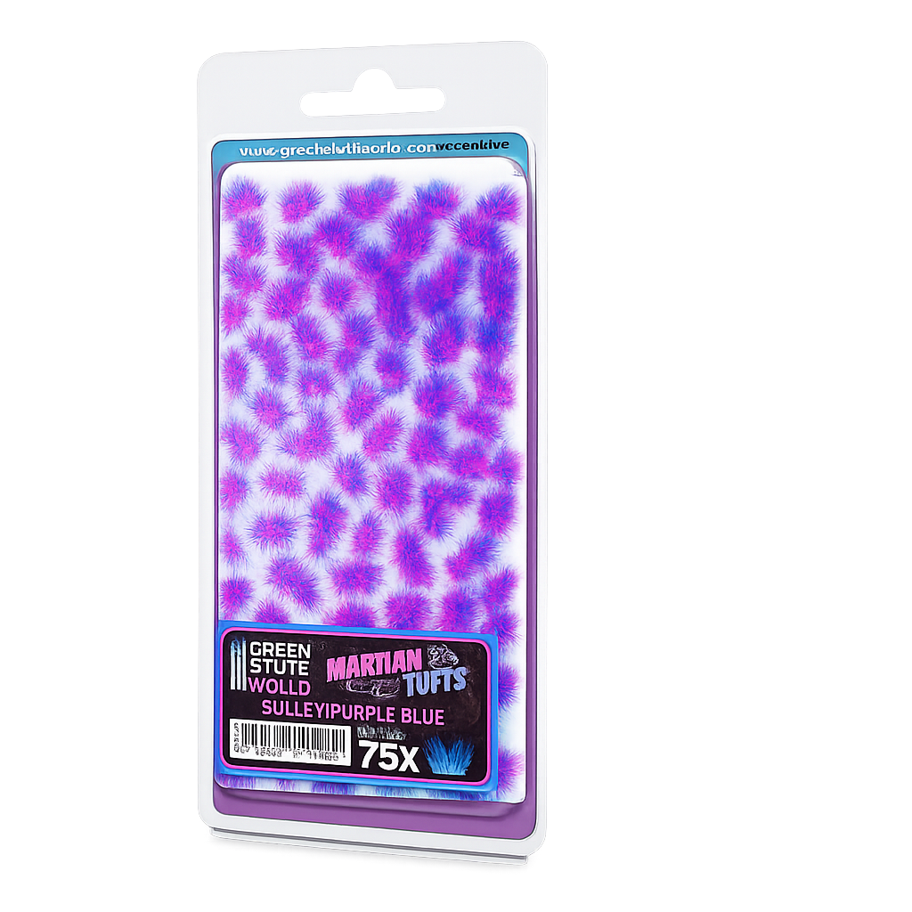 Пучки травы Tufts Sulley 6 мм Purple/Blue