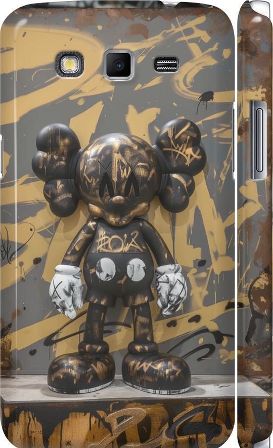 Чехол на Samsung Galaxy Grand 2 G7102 Bronze kaws (6097m-41-42517)
